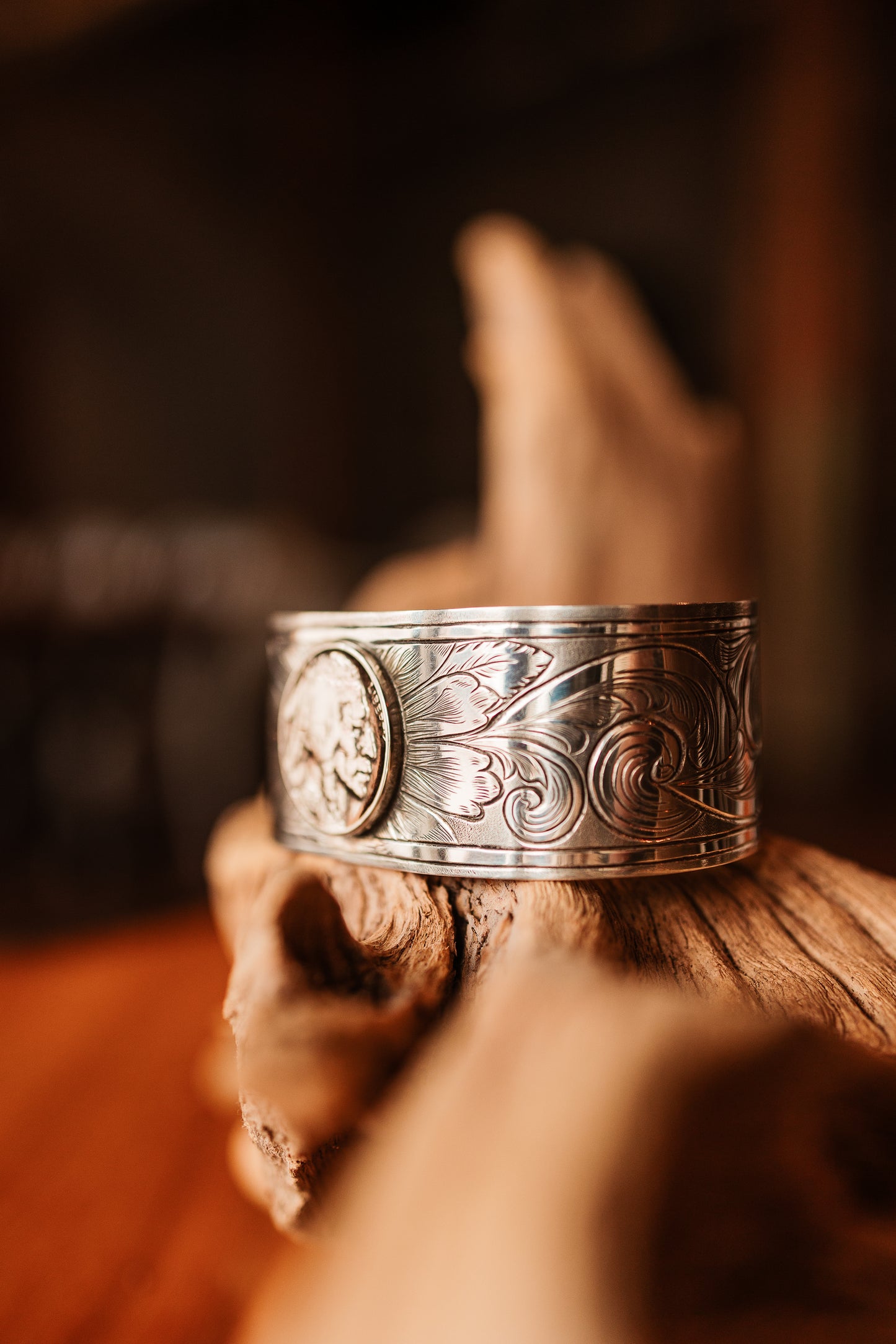 Indian Head Nickel Cuff