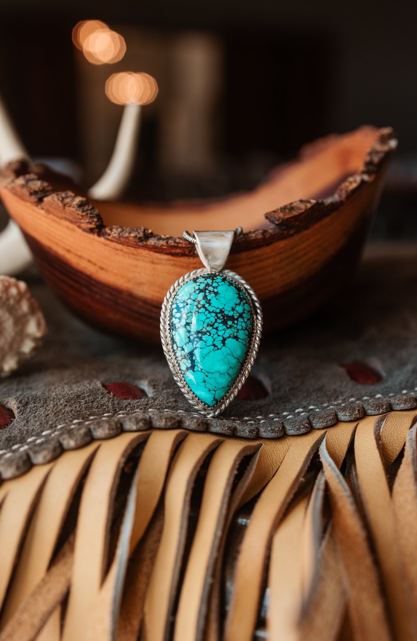 Hubei Tear Drop Pendant