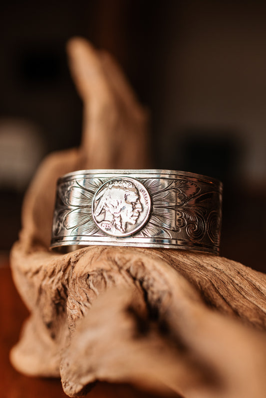 Indian Head Nickel Cuff